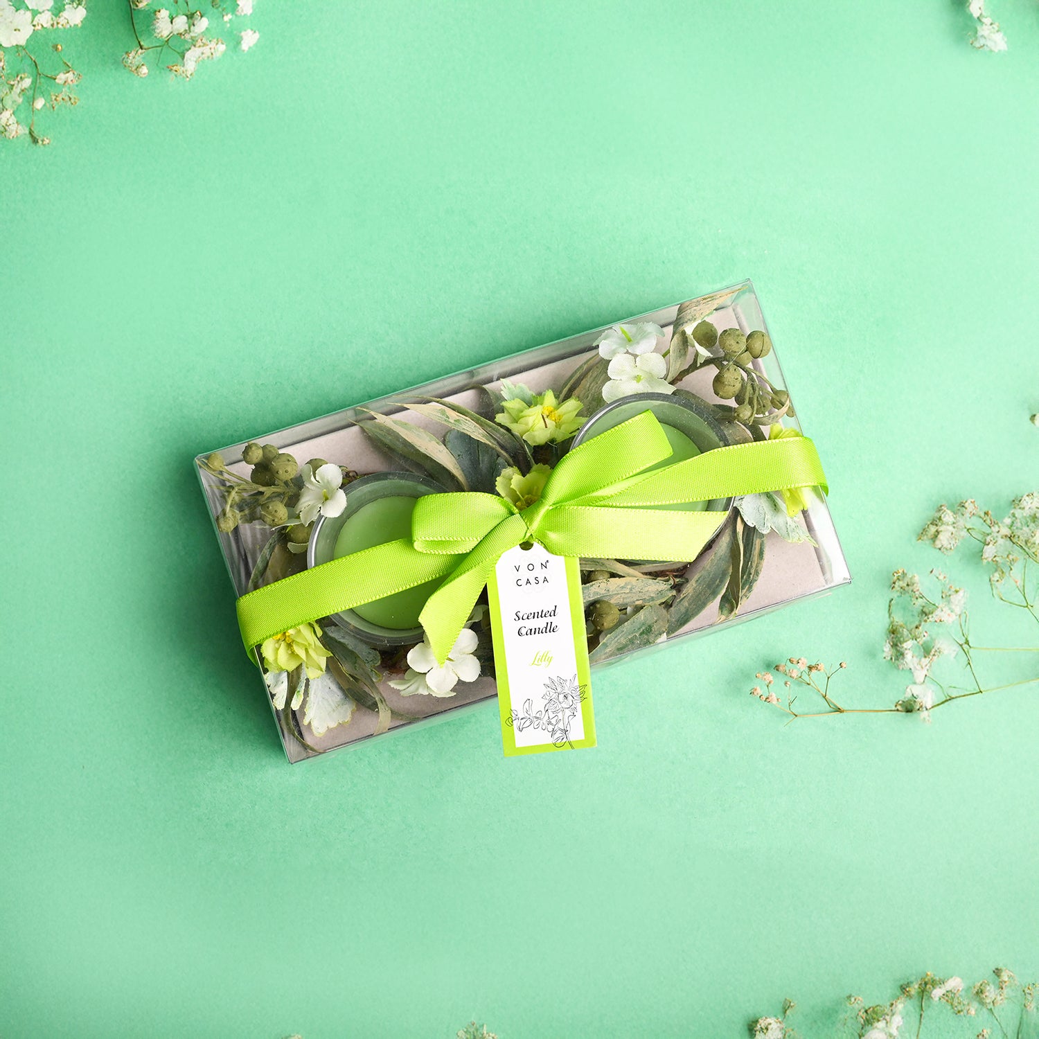 Lily Candle Pack of 2