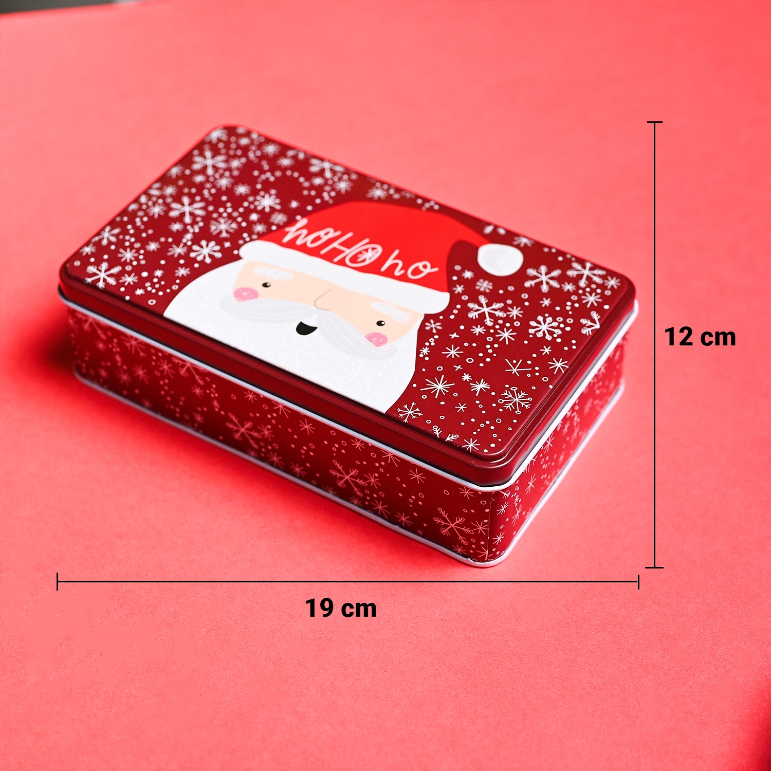 Red Box Set Of 2 - Christmas Cookie Jars