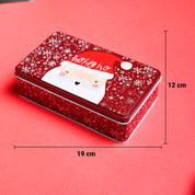 Red Box Set Of 2 - Christmas Cookie Jars