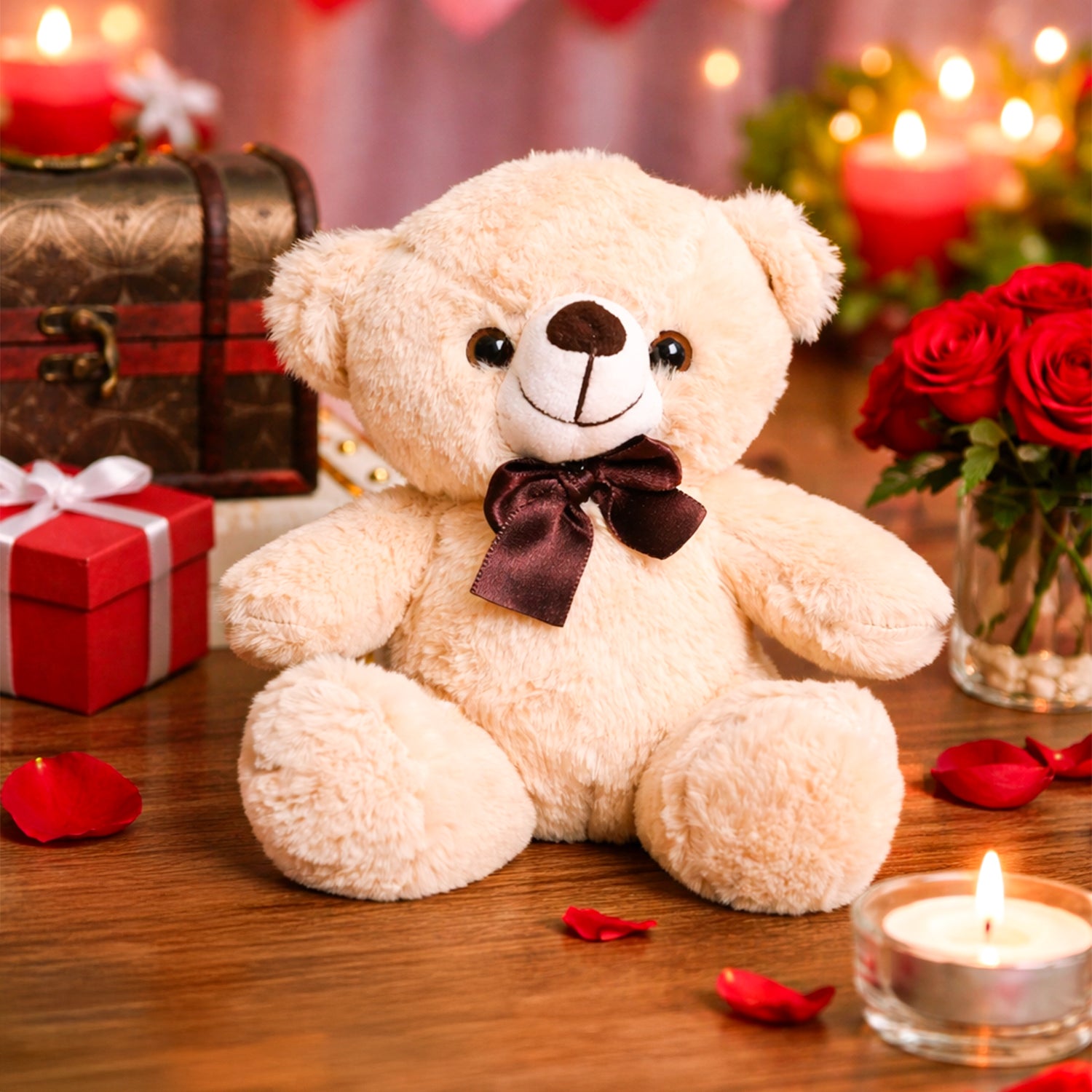 Market99 Toys Teddy Bear with Neck Bow – MARKET99