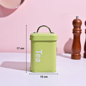 Matte Green Tea & Sugar Storage Jar