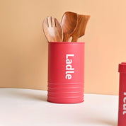 Red Ladle Holder - Metal