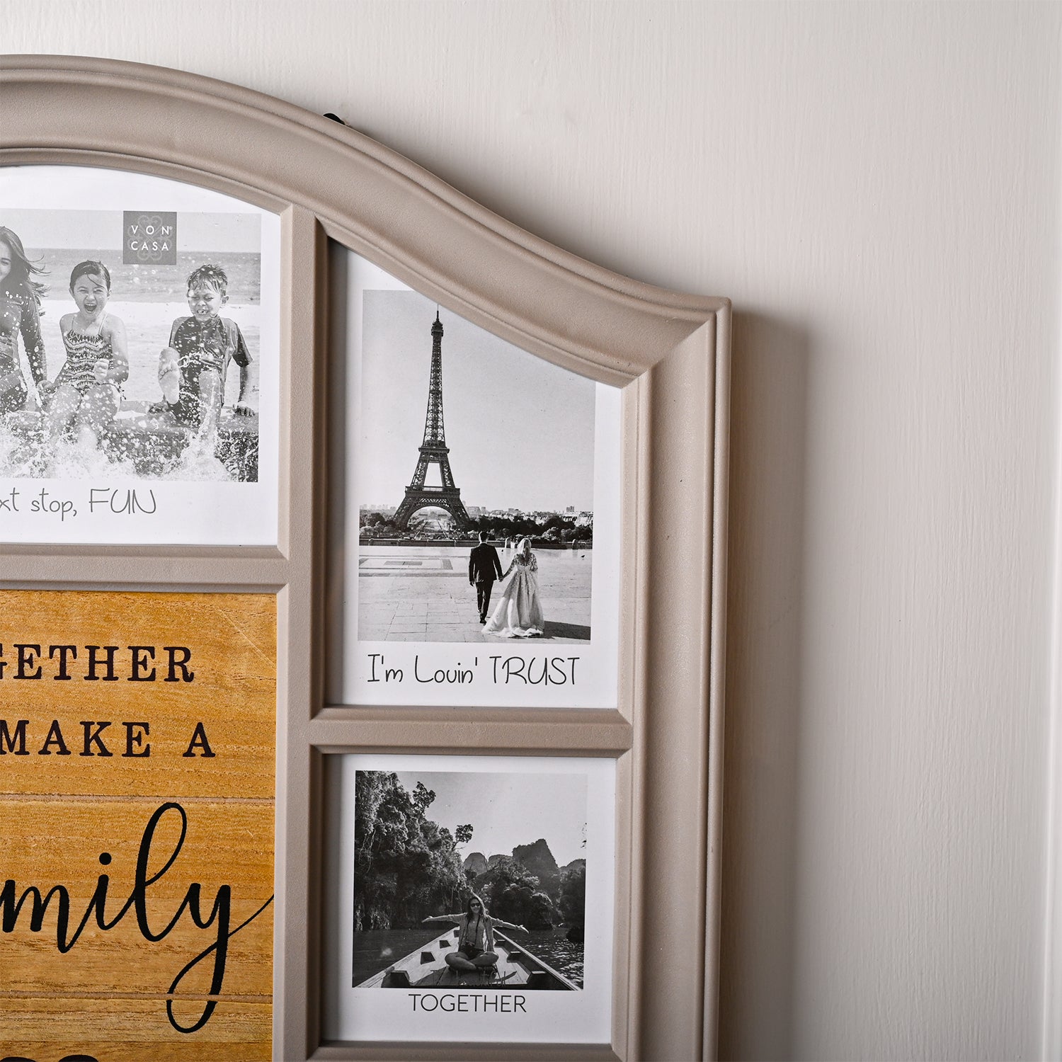 Photo Frame (Collage) – Off White Rectangle