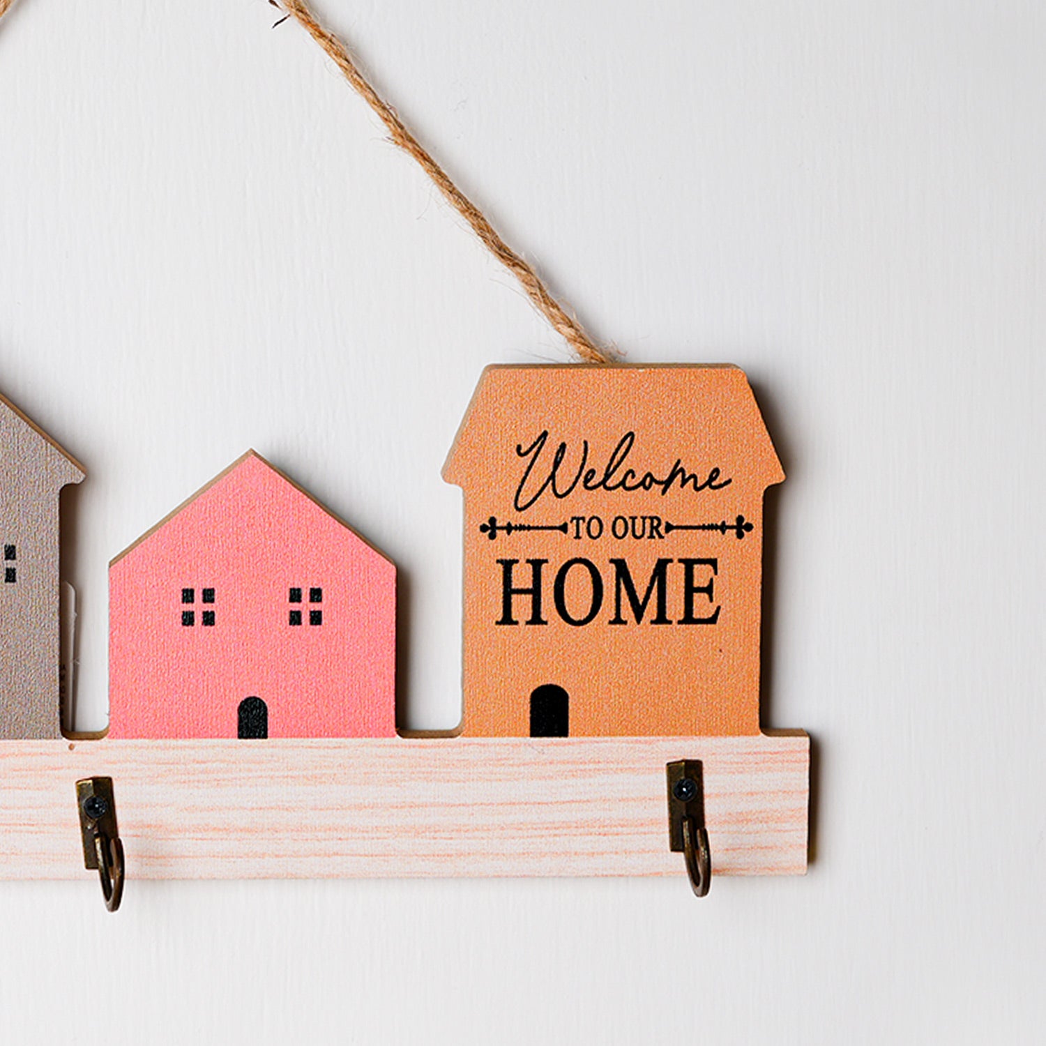 MARKET99 Multi-Color House Hanging Hooks