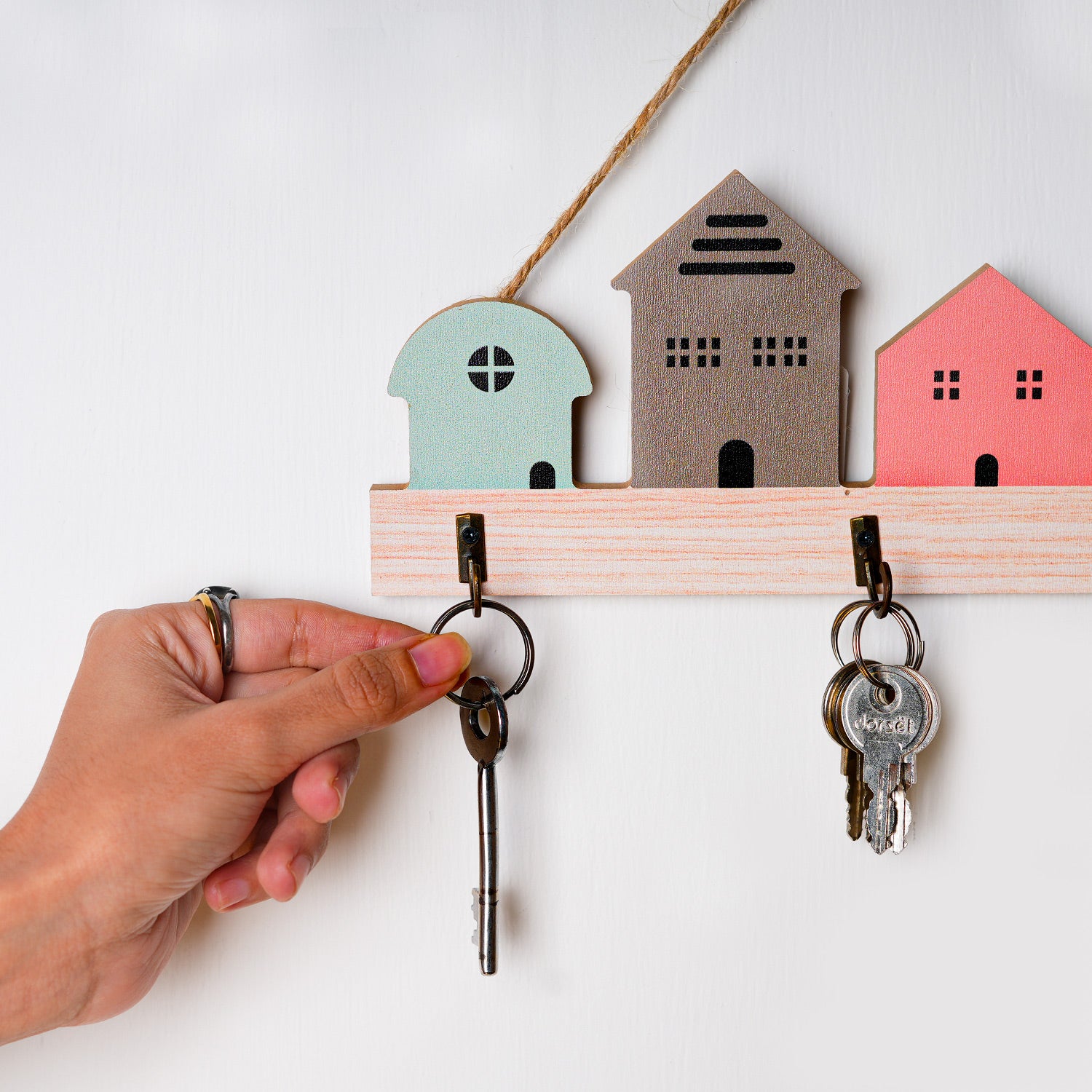 MARKET99 Multi-Color House Hanging Hooks