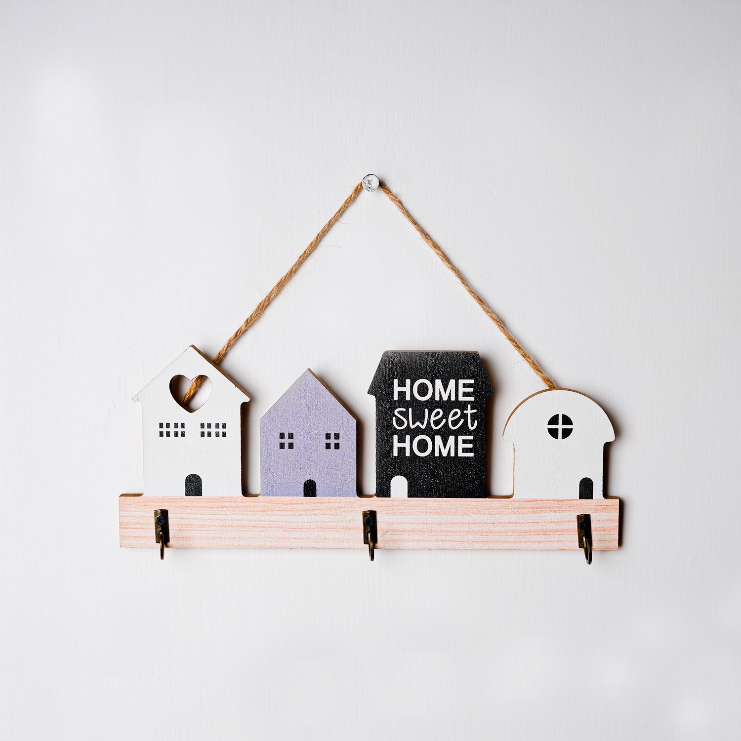 MARKET99 24 x 10cm Multi-Color House Hanging Hooks
