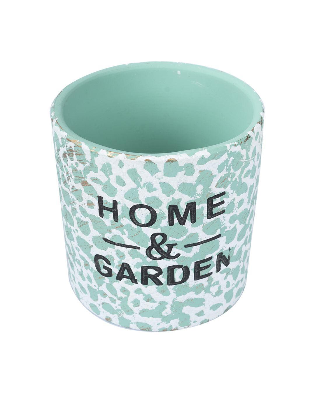 Ceramic, Table Planter, Quirky Quotes, Matt : Finish, Multicolor