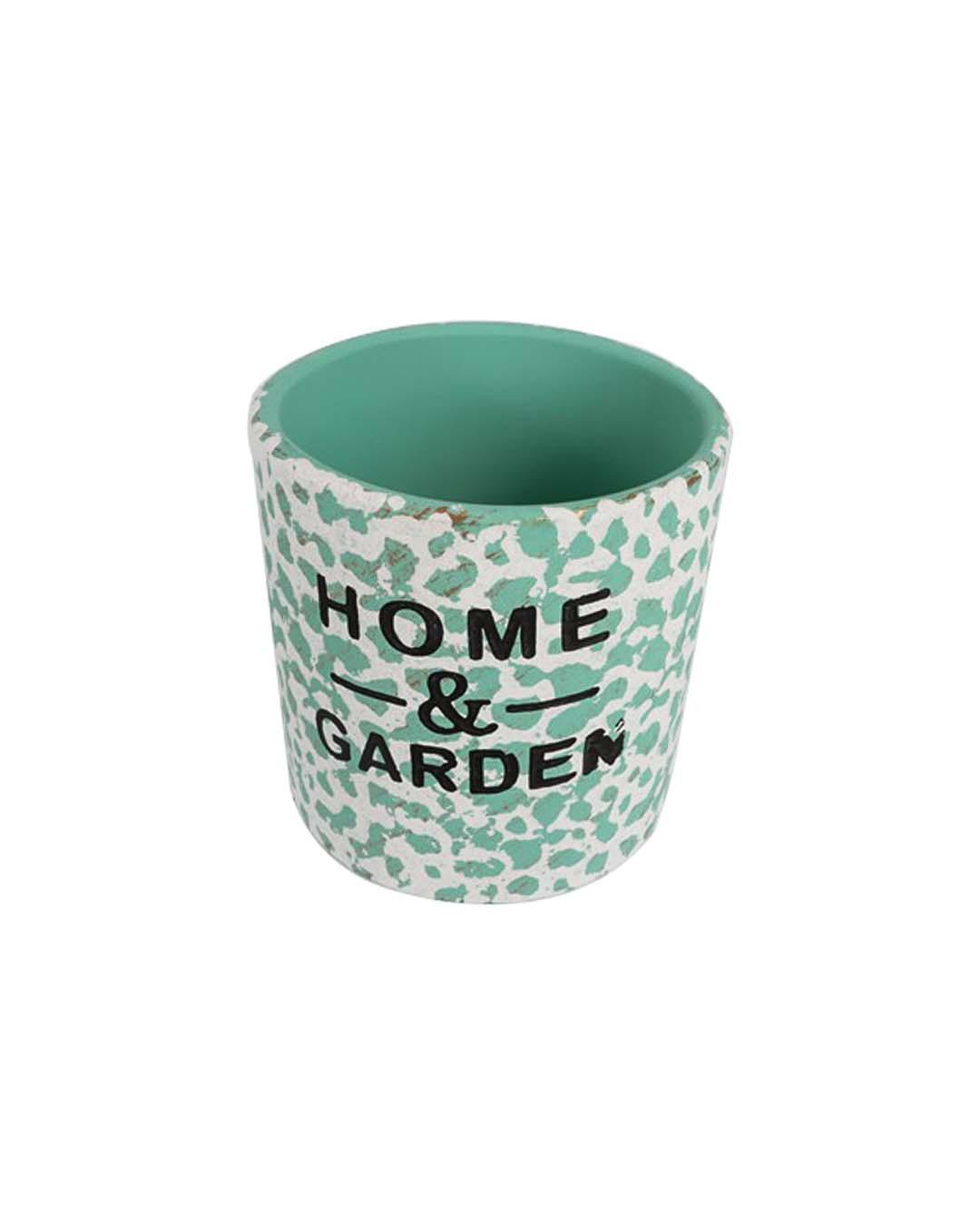 Ceramic, Table Planter, Quirky Quotes, Matt : Finish, Multicolor