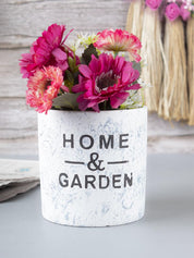 Ceramic, Table Planter, Quirky Quotes, Matt : Finish, Multicolor