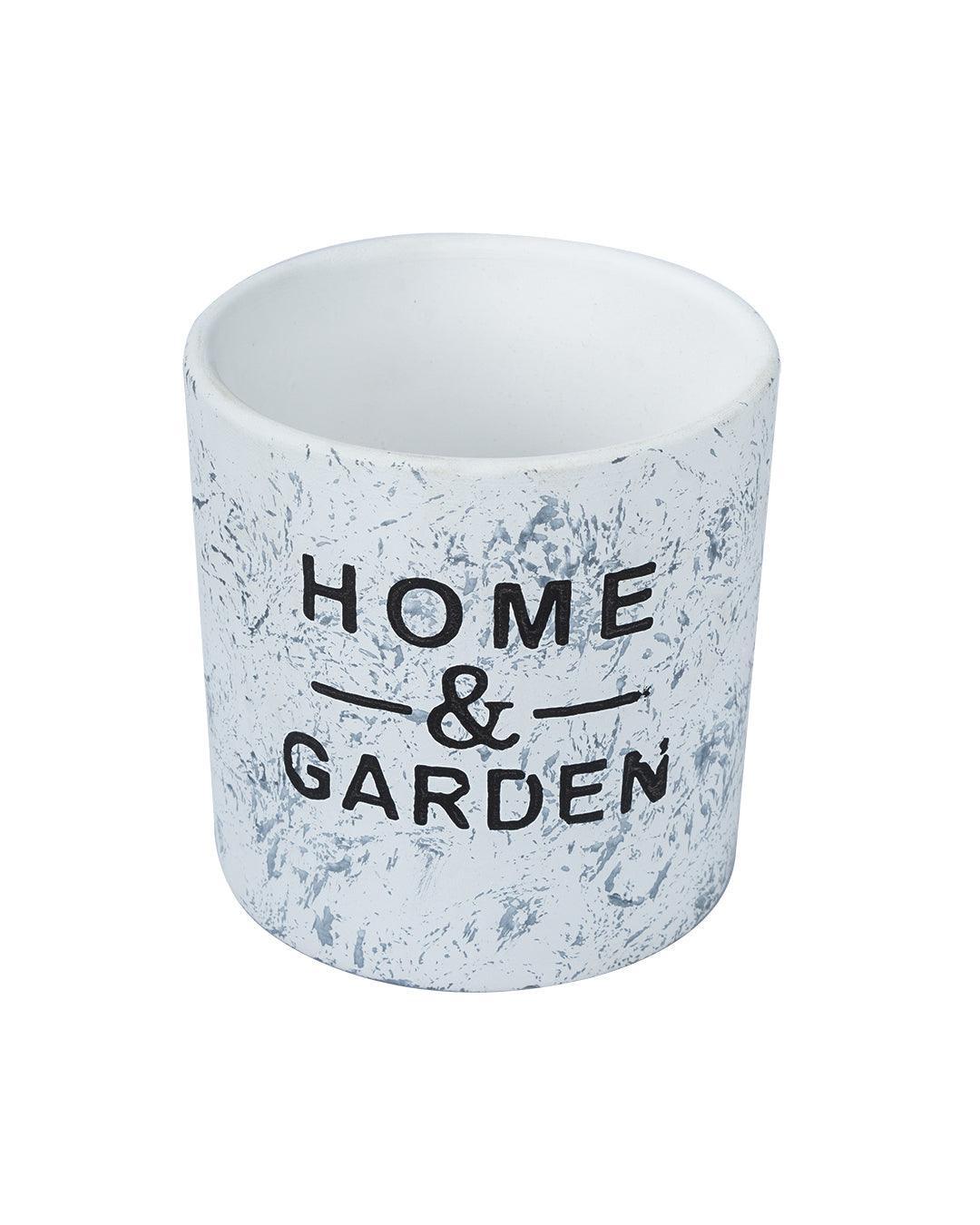 Ceramic, Table Planter, Quirky Quotes, Matt : Finish, Multicolor