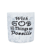 Ceramic, Table Planter, Quirky Quotes, Matt : Finish, Multicolor