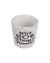 Ceramic, Table Planter, Quirky Quotes, Matt : Finish, Multicolor
