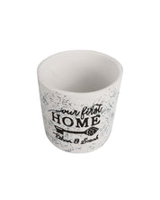 Ceramic, Table Planter, Quirky Quotes, Matt : Finish, Multicolor