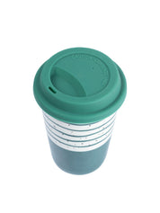 Ceramic Travel Coffee Mug with lid (400 mL) - MARKET 99