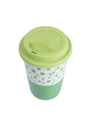 Ceramic Travel Coffee Mug with lid (400 mL) - MARKET 99
