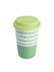 Ceramic Travel Coffee Mug with lid (400 mL) - MARKET 99