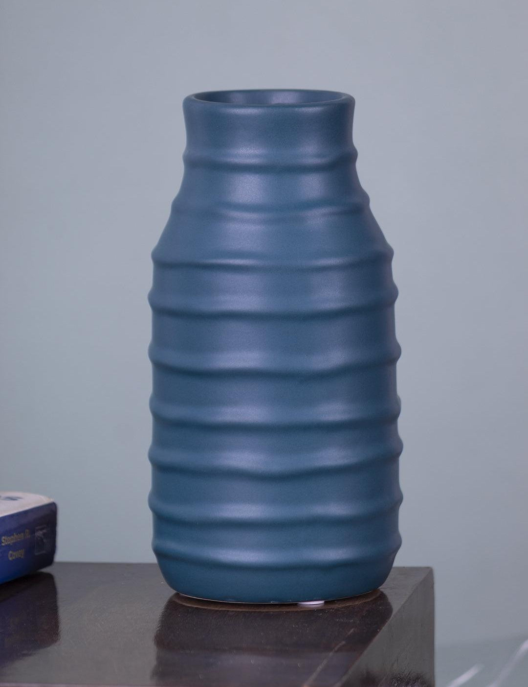 Ceramic, Vase, Engraved, Glossy : Finish, Multicolor - MARKET 99