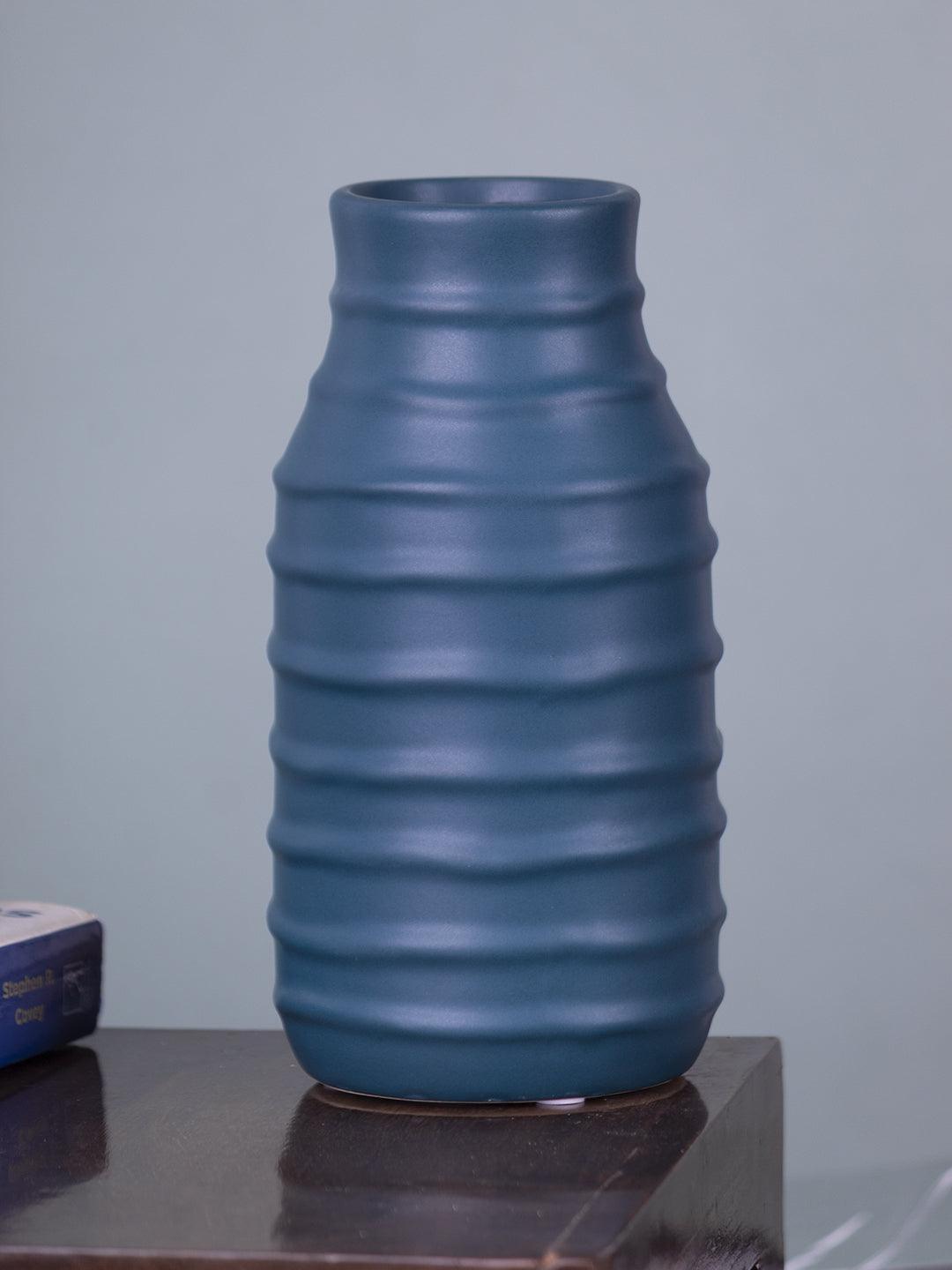 Ceramic, Vase, Engraved, Glossy : Finish, Multicolor - MARKET 99