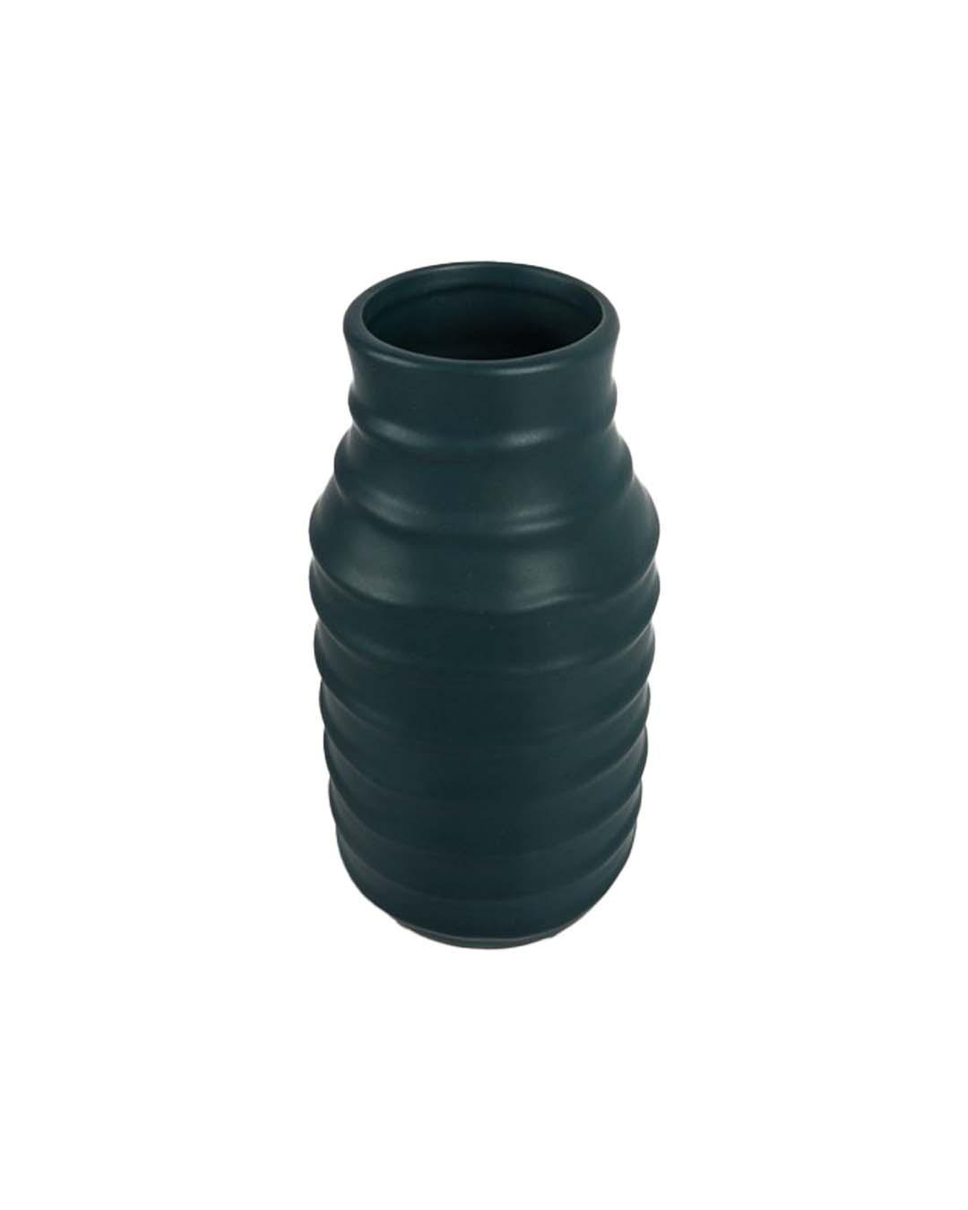 Ceramic, Vase, Engraved, Glossy : Finish, Multicolor