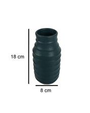 Ceramic, Vase, Engraved, Glossy : Finish, Multicolor