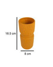 Ceramic, Vase, Engraved, Matt : Finish, Multicolor