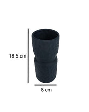 Ceramic, Vase, Engraved, Matt : Finish, Multicolor