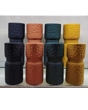 Ceramic, Vase, Engraved, Matt : Finish, Multicolor