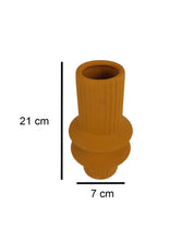 Ceramic, Vase, Round Body, Matt : Finish, Multicolor