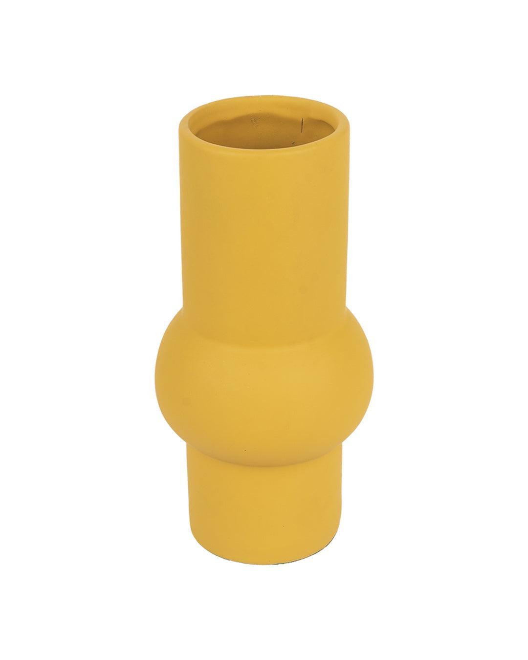 Ceramic, Vase, Solid, Matt : Finish, Multicolor