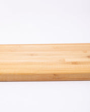 Chopping Board, with Metal Handle, Wooden Finish, Natural Wood Colour, Bamboo - MARKET 99