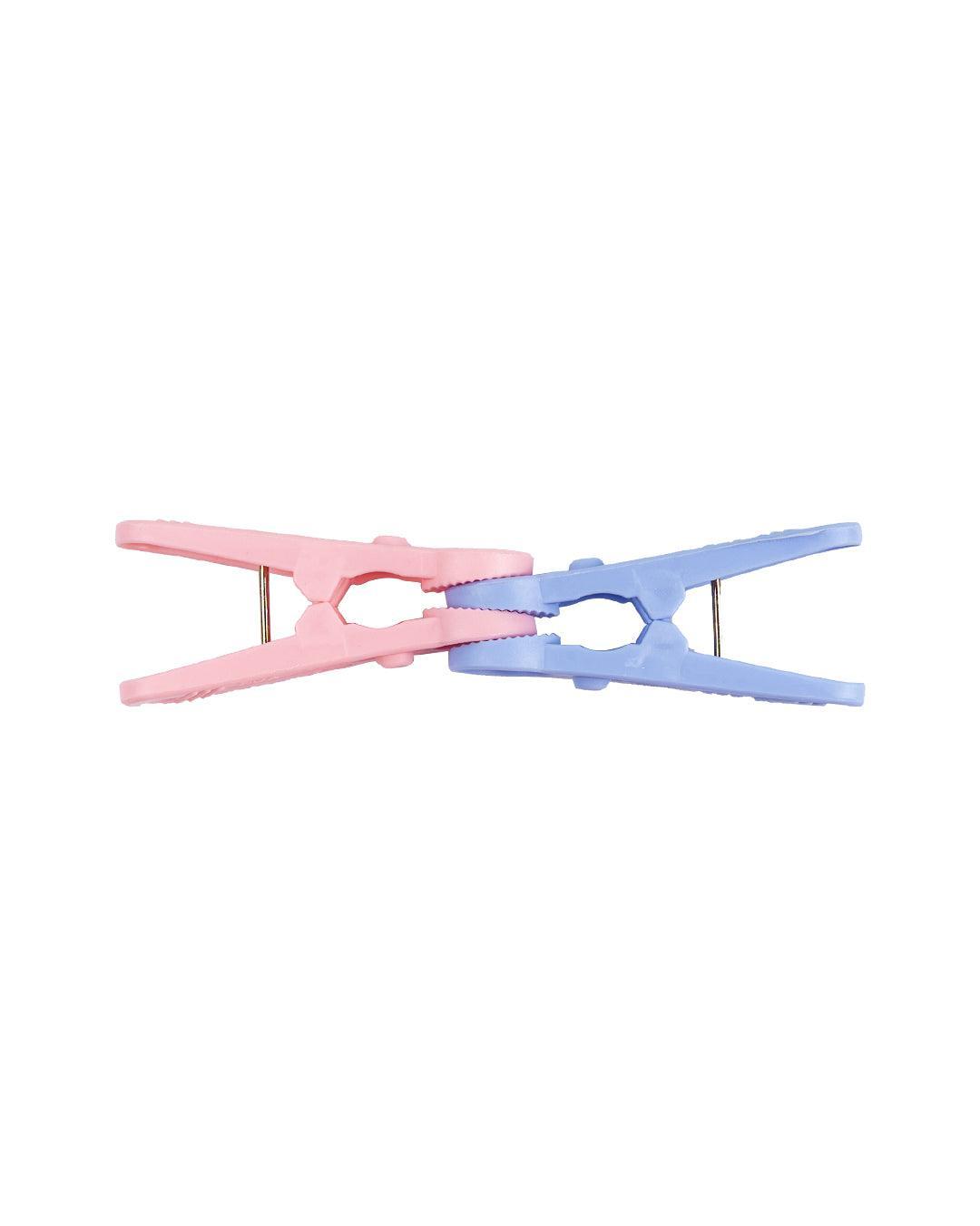 Cloth Clips, Multicolour, Plastic, Set of 32 - MARKET 99