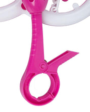 Cloth Hanger, Pegs, Pink, Plastic, Set of 18 - MARKET 99