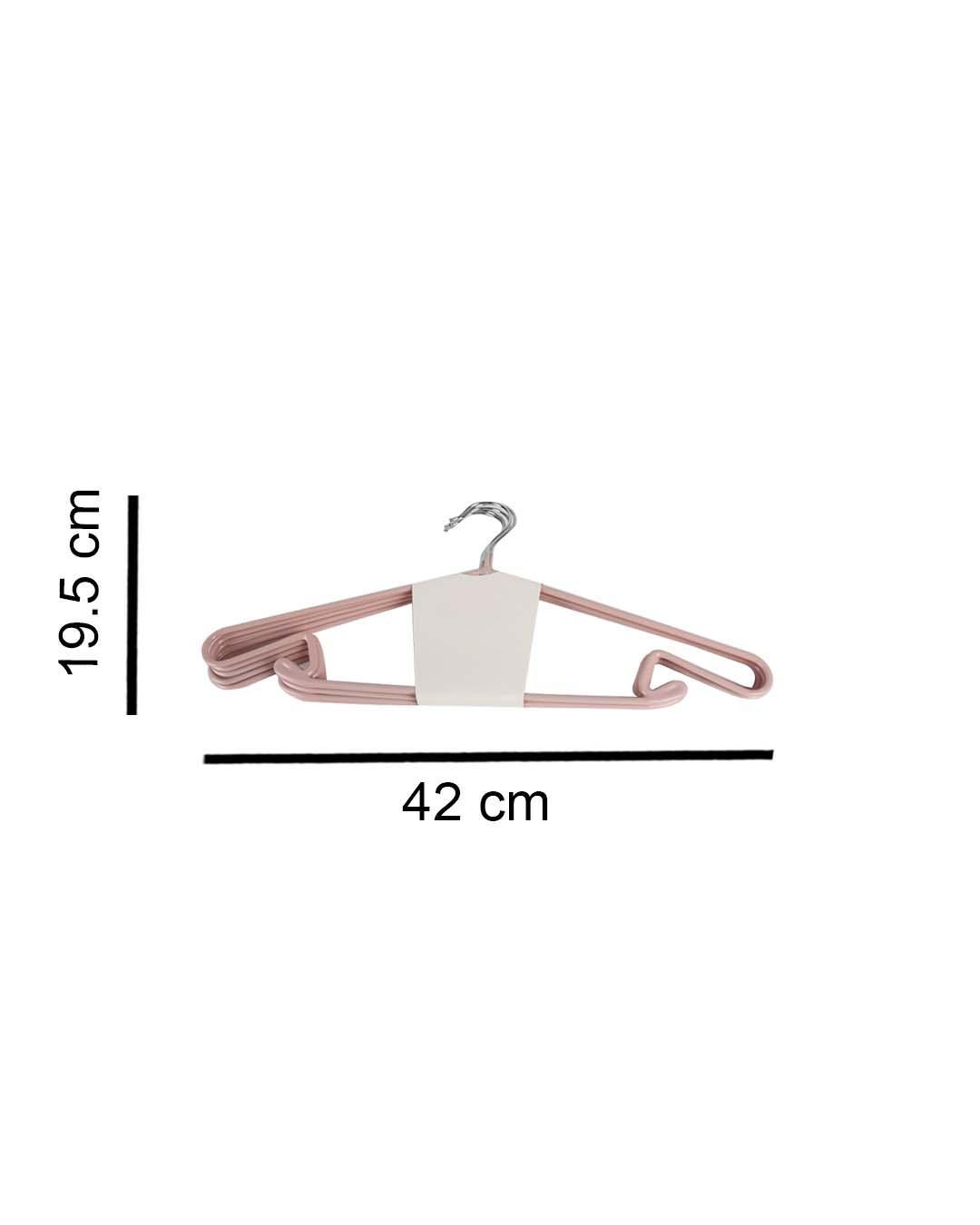 Cloth Hangers, Peach, Iron, Set of 5 - MARKET 99