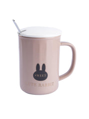 Coffee Mug (380mL, Cute Rabbit) - MARKET 99