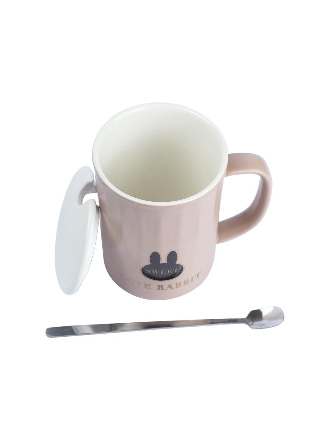 Coffee Mug (380mL, Cute Rabbit) - MARKET 99