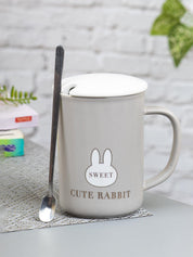 Coffee Mug (380mL, Cute Rabbit) - MARKET 99