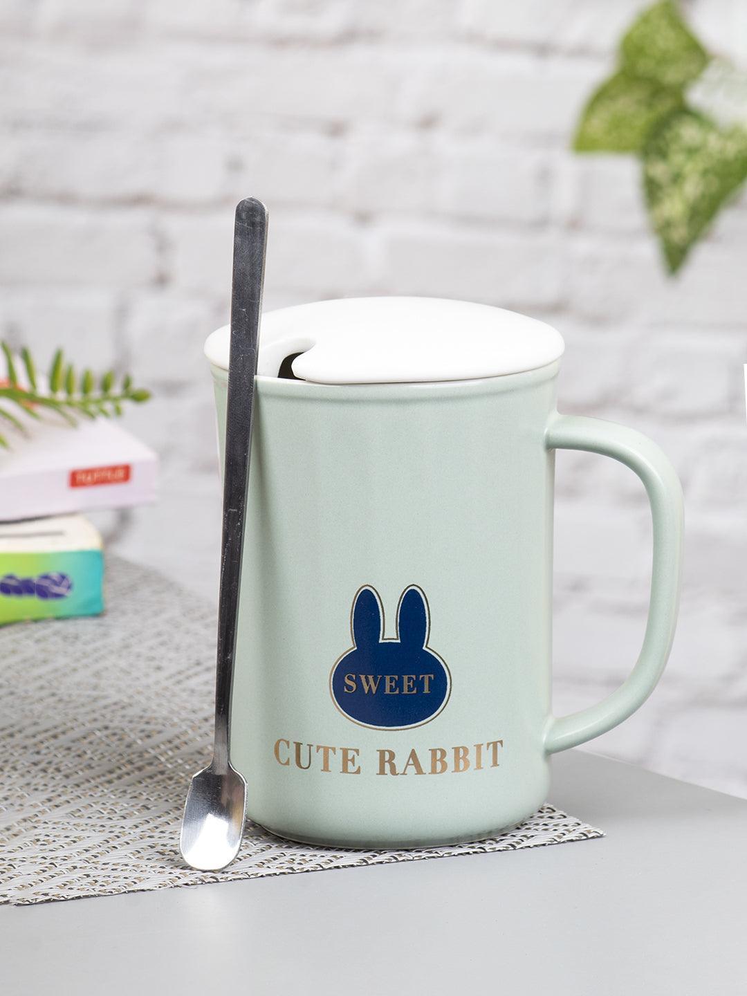Coffee Mug (380mL, Cute Rabbit) - MARKET 99