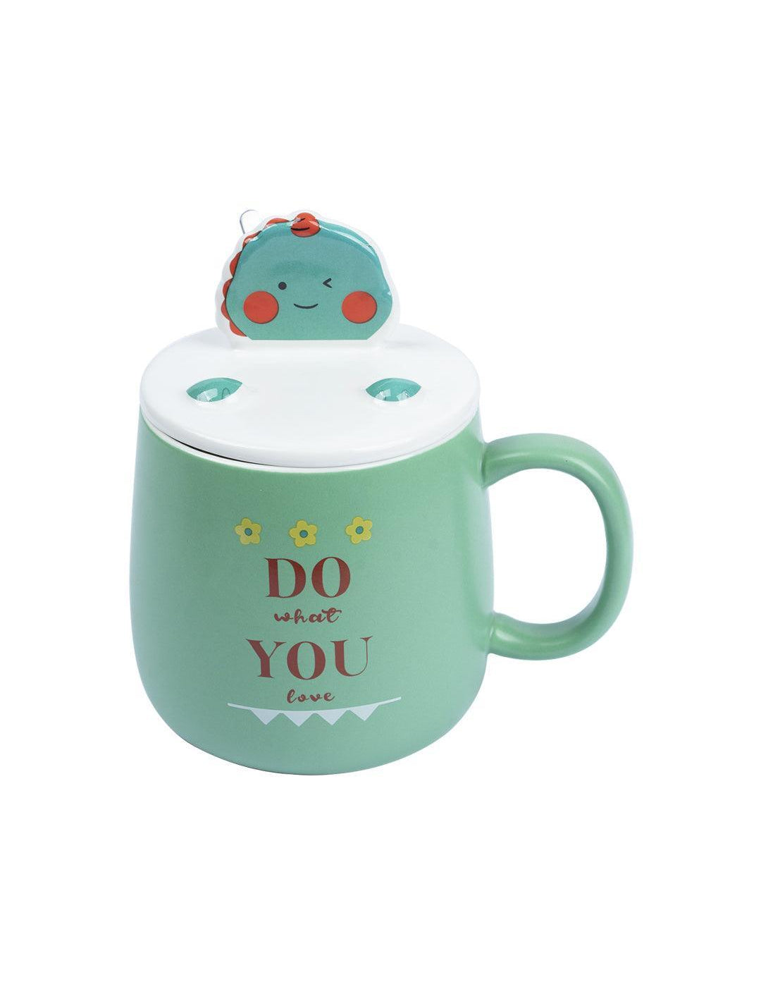 Coffee Mug With Lid (420 Ml) - MARKET 99