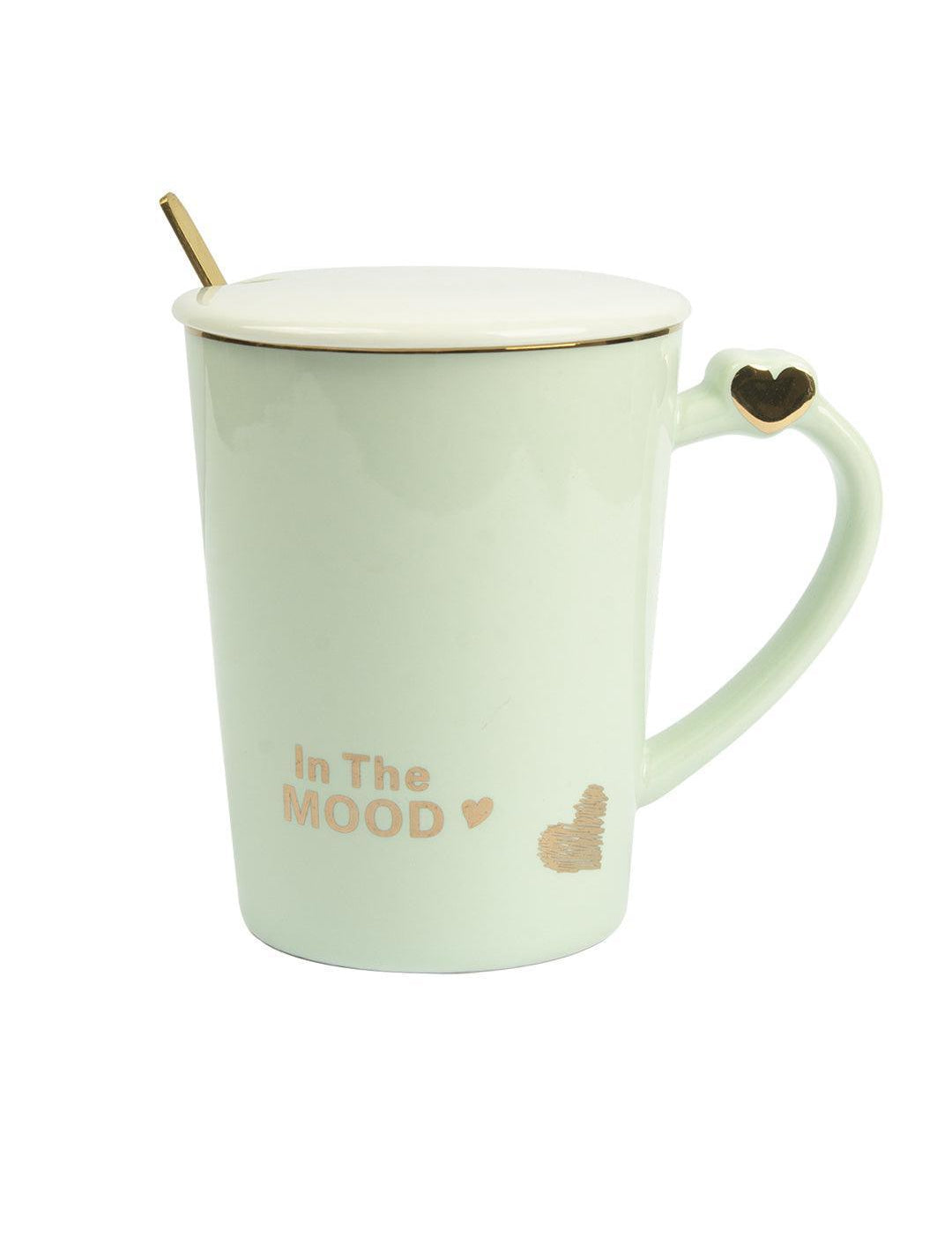 Coffee Mugs With Print 'In The MOOD' - 380mL - MARKET 99