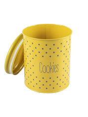 Cookie & Namkeen Jar Set Of 2 ( Yellow, Each 1700 Ml ) - MARKET 99