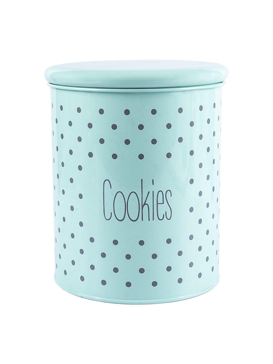 Green Cookies Jar With Lid (1700mL)