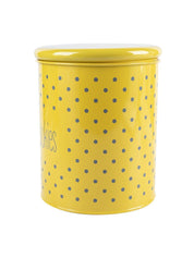 Yellow Cookies Jar With Lid (1700mL)