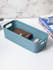 Dark Cyan Multipurpose Storage Basket