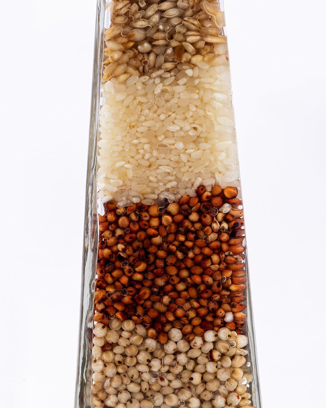 Decorative Bottle, Kitchen Décor, for Home & Office, Multicolour, Glass - MARKET 99