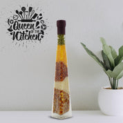 Decorative Bottle, Kitchen Décor, for Home & Office, Multicolour, Glass - MARKET 99