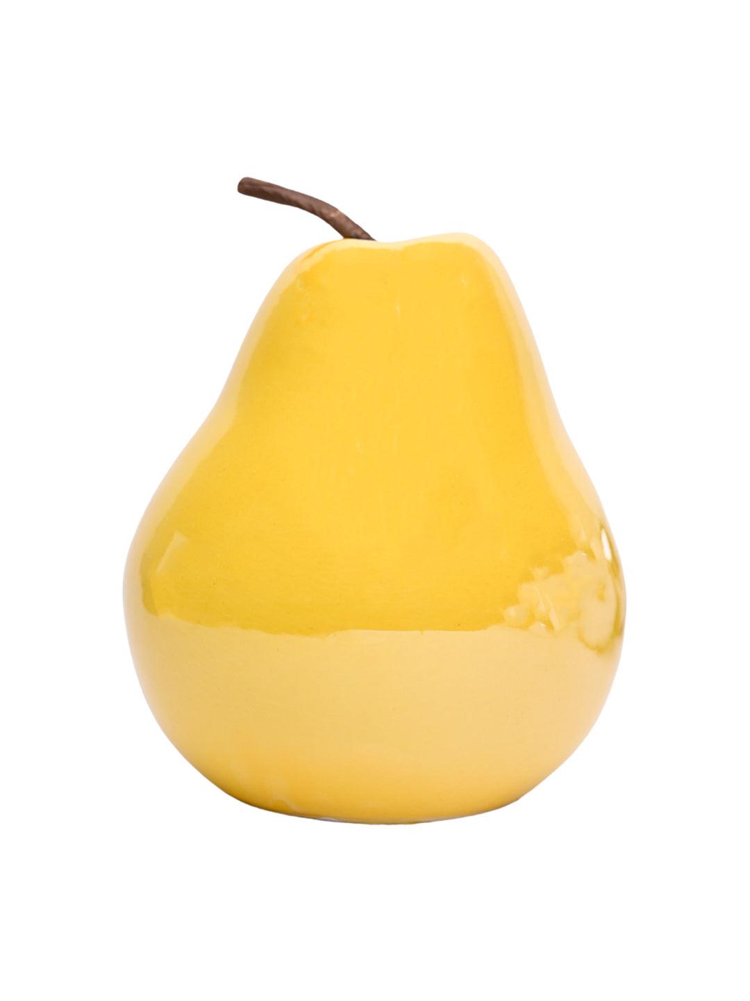 Decorative Ceramic Yellow Pear - MARKET 99