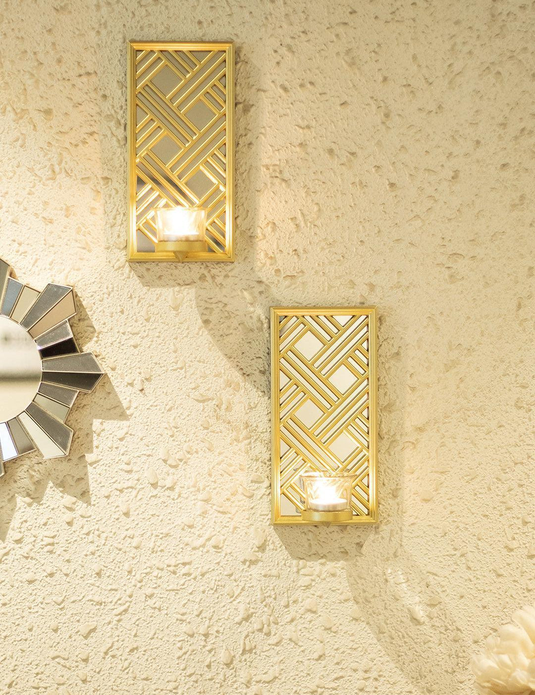 Decorative Indoor Wall Sconce Candle Holders - MARKET 99