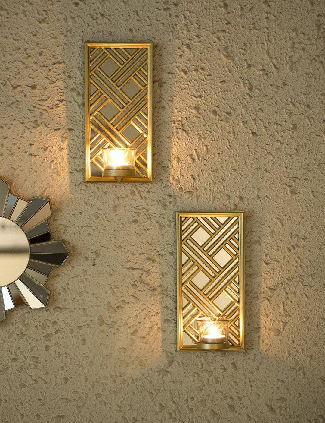 Decorative Indoor Wall Sconce Candle Holders - MARKET 99