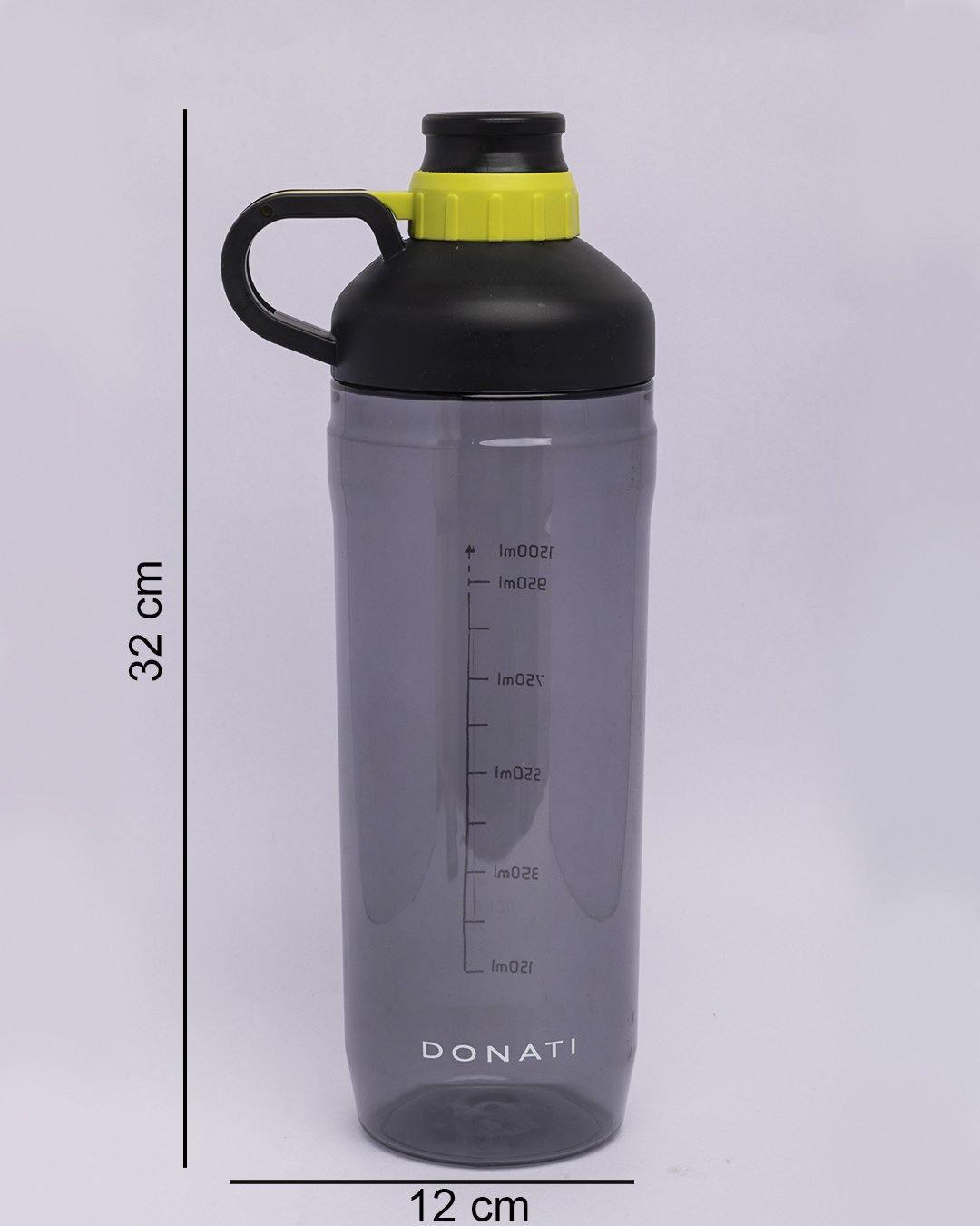 Donati Bottle, Sipper, Black, Plastic, 1.5 Litre - MARKET 99