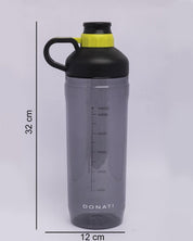 Donati Bottle, Sipper, Black, Plastic, 1.5 Litre - MARKET 99